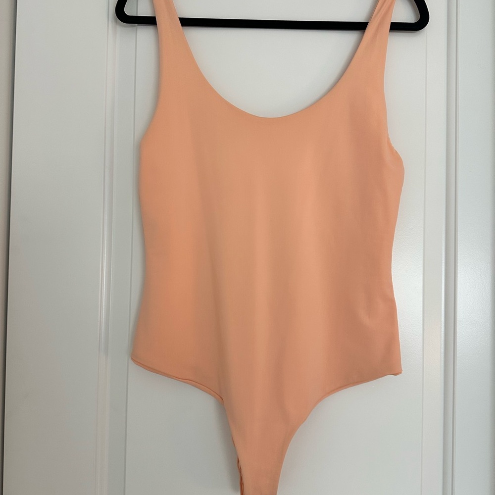 Peach Mara Hoffman One Piece Swimsuit